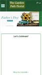 Mobile Screenshot of gardenpathflorist.com